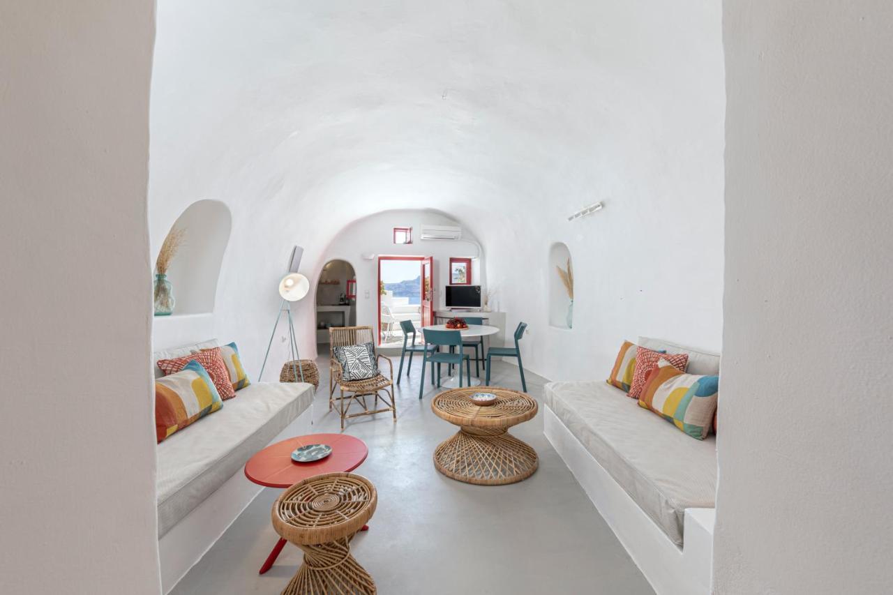 White Cave By Caldera Houses Oia  Bagian luar foto